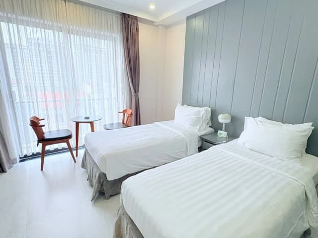 費德飯店-2 Single Bed-12