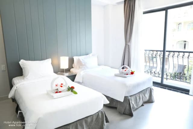 費德飯店-2 Single Bed-1