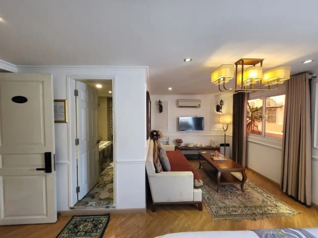 西貢夜晚豪華飯店-奢華開放式客房-18