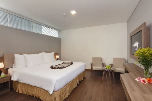リブラ ホテル ニャチャン-Deluxe Double or Twin Room with No Window-3