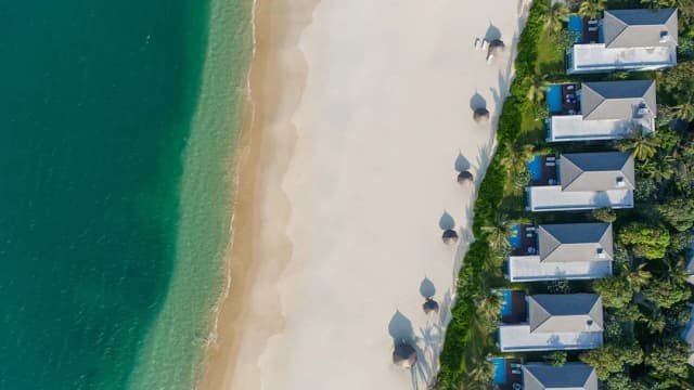 芽莊萬豪度假村及水療中心，Hon Tre 島-別墅, 3 間臥室, 海景 (Private Pool)-16