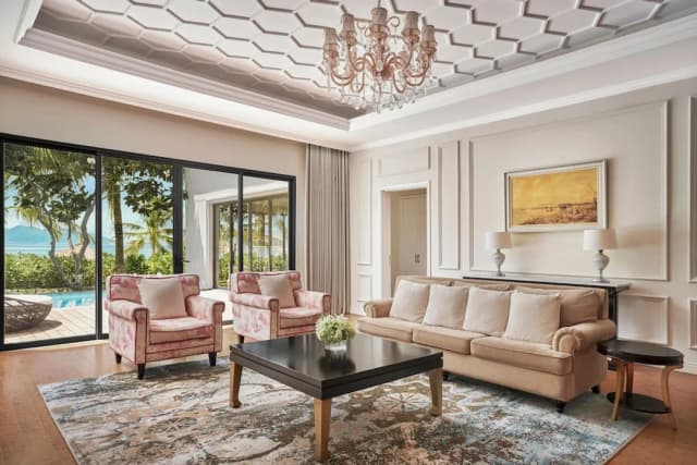 芽莊萬豪度假村及水療中心，Hon Tre 島-別墅, 3 間臥室, 海景 (Private Pool)-3