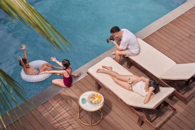 芽莊萬豪度假村及水療中心，Hon Tre 島-別墅, 4 間臥室 (Private Pool)-11