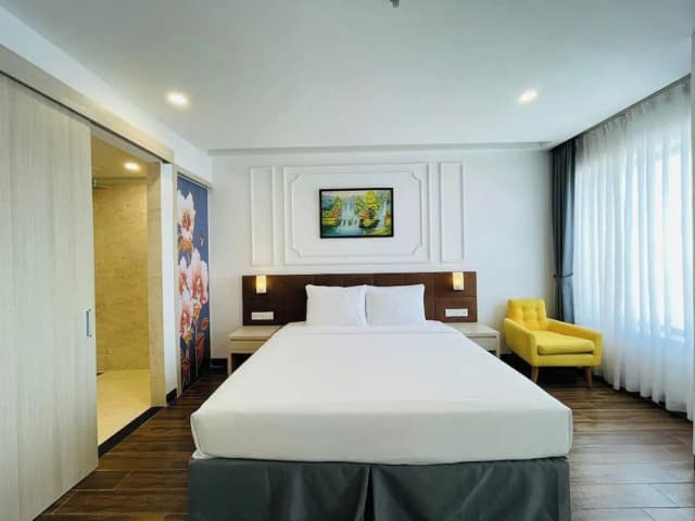 Hon Chong Retreat Hotel-Deluxe Double Room, Sea View-1