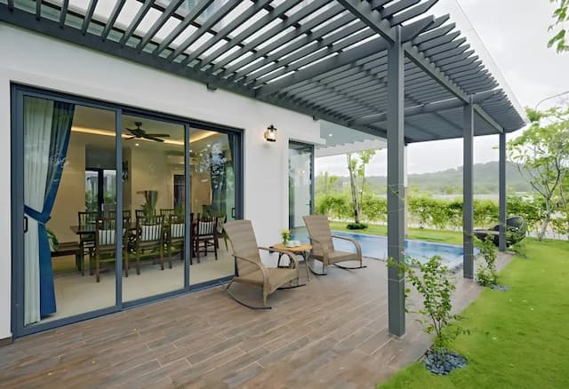 선셋 사나토 리조트 & 빌라-빌라, 침실 4개, 정원 전망-12