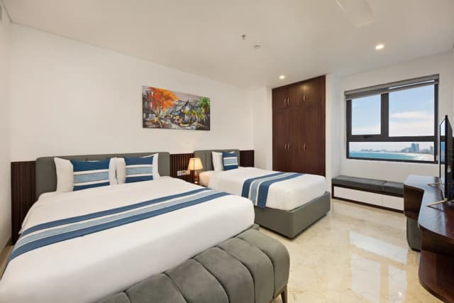 Eden Hotel-奢华套房, 浴缸, 海洋景观-4