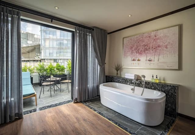 西貢阿瑪納基精品飯店-尊榮客房-7