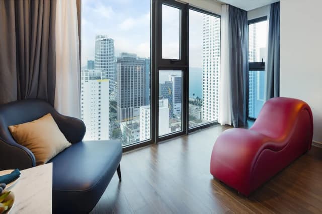 艾里那芽莊酒店-特色客房, 浴缸, 部分海景-6