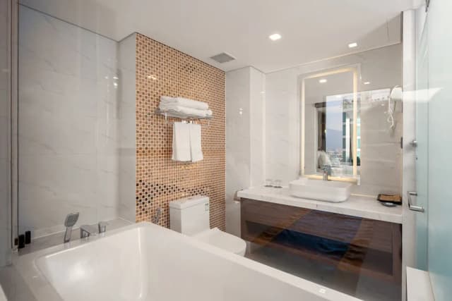 CN 팰리스 부티크 호텔 & 스파-패밀리 아파트, 침실 1개, 금연, 부분 바다 전망 (CN)-6