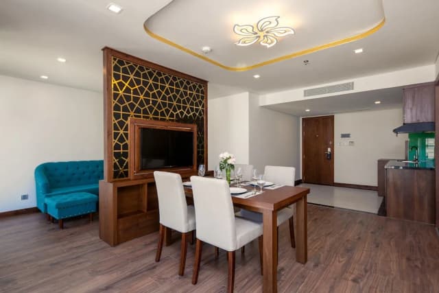 CN 팰리스 부티크 호텔 & 스파-패밀리 아파트, 침실 1개, 금연, 부분 바다 전망 (CN)-1