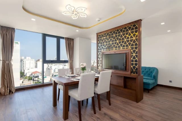 CN 팰리스 부티크 호텔 & 스파-패밀리 아파트, 침실 1개, 금연, 부분 바다 전망 (CN)-8