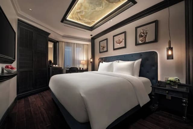 國王合奏 Spa 飯店-Deluxe double/twin room internal window-11