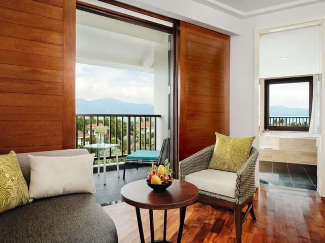 풀먼 다낭 비치 리조트-주니어 스위트, 킹사이즈침대 1개, 테라스-10