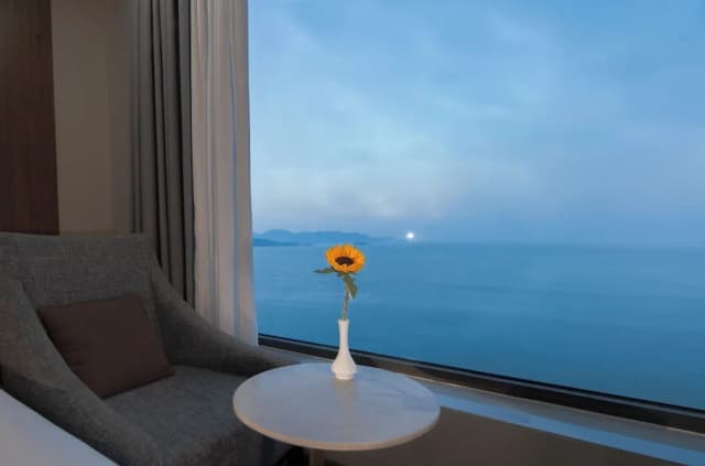Vesna Hotel Nha Trang-华丽客房, 1 张大床, 海景-8