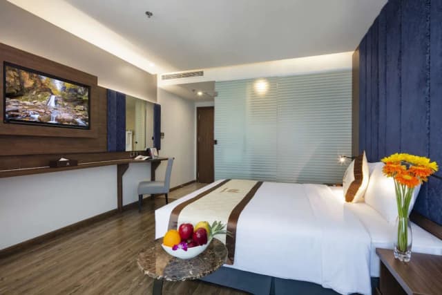 ヴェスナ ホテル ニャチャン-デラックス ルーム シングルベッド 2 台 シービュー-4