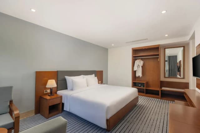 潘朵拉精品酒店-典雅雙床房, 部分海景-4