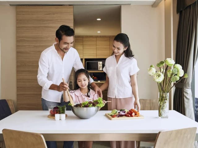 Novotel Hanoi Thai Ha-行政公寓, 1 张特大床和 1 张沙发床, 城市景观 (Lounge Access)-7