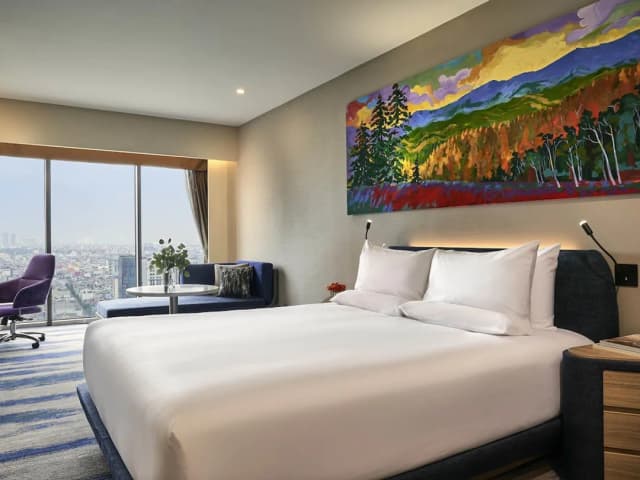 Novotel Hanoi Thai Ha-行政公寓, 城市景观 (2 Twin Beds,1 Sofa Bed. Lounge Access)-1