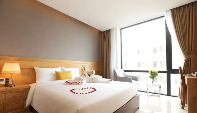 서니 오션 호텔 & 스파-디럭스 더블룸, 부분 바다 전망-5