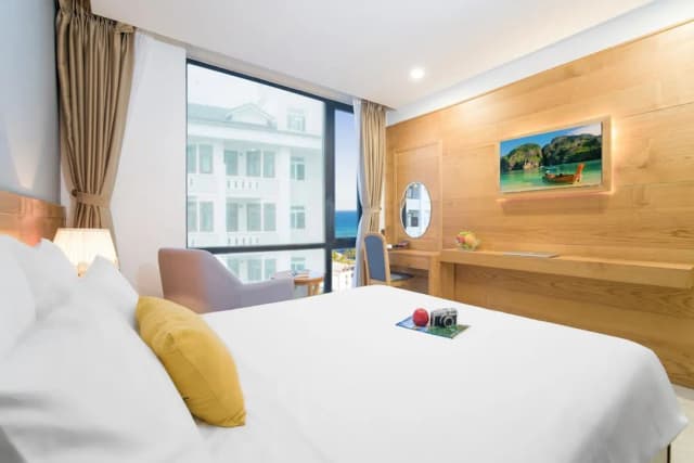 서니 오션 호텔 & 스파-패밀리룸, 부분 바다 전망-4