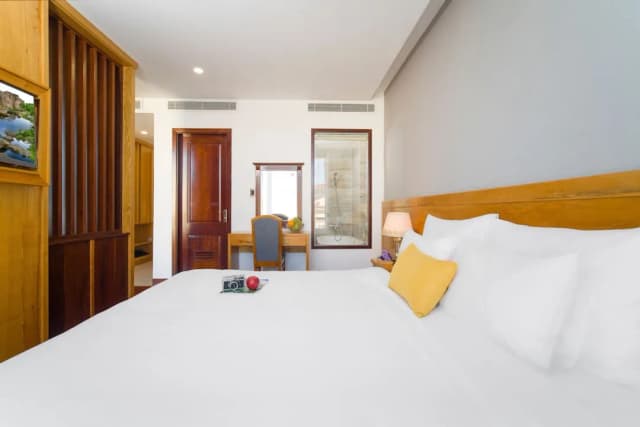 서니 오션 호텔 & 스파-스위트, 킹사이즈침대 1개, 욕조, 부분 바다 전망-1