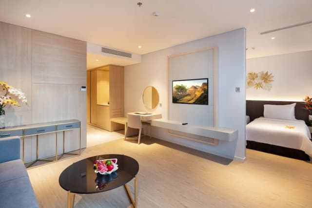 DQua Hotel = DQua 酒店-行政套房, 1 間臥室, 非吸煙房, 城市景-1