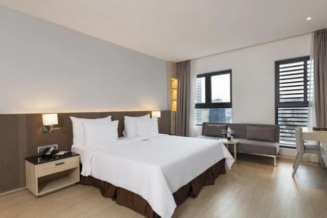 디쿠아 호텔-패밀리룸, 침실 2개, 금연, 시내 전망-7