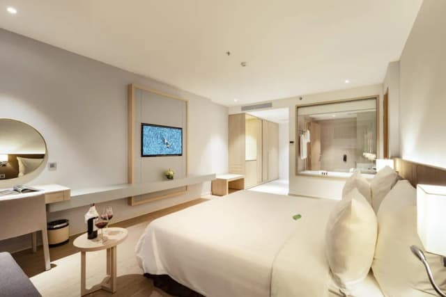 디쿠아 호텔-프리미어 더블룸, 발코니, 시내 전망-2