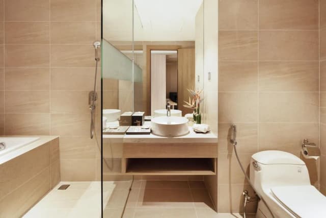 디쿠아 호텔-프리미어 더블룸, 발코니, 시내 전망-4