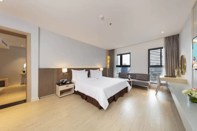 디쿠아 호텔-프리미어 더블룸, 발코니, 시내 전망-3