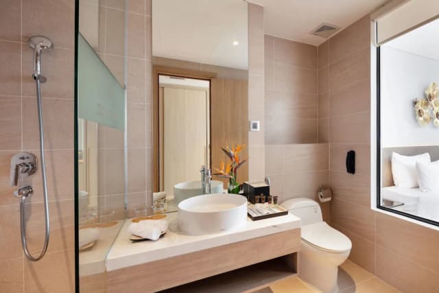 DQua Hotel = DQua 酒店-豪華雙床房, 城市景 (Free Hair Washing)-4