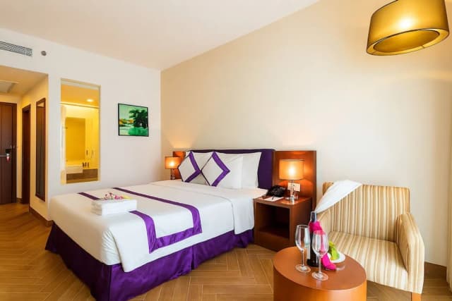 TTC Hotel - Michelia-小型客房, 1 张特大床, 海洋景观-5