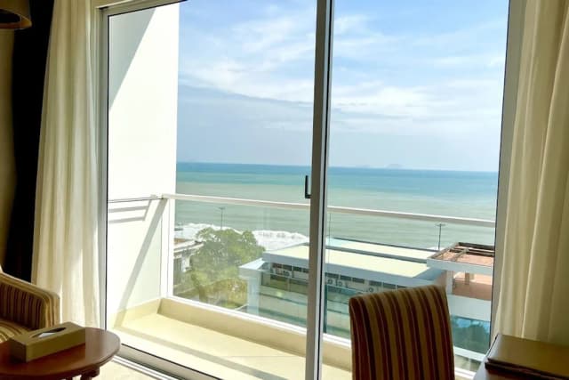 TTC Hotel - Michelia-小型客房, 1 张特大床, 海洋景观-10