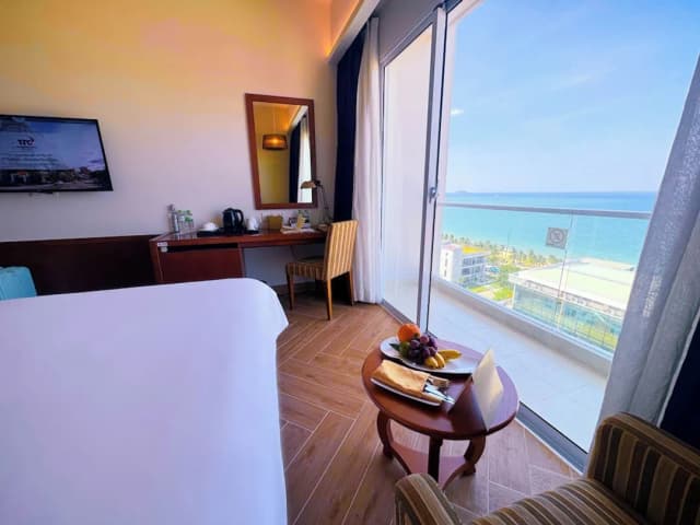 TTC Hotel - Michelia-小型客房, 1 张特大床, 海洋景观-6