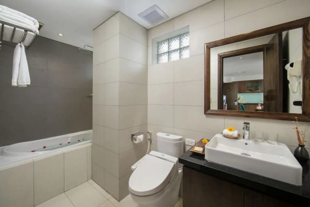 河內布魯姆酒店-普通套房, 1 間臥室, 浴缸, 城市景-10