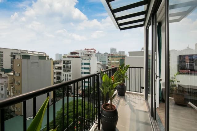 河內布魯姆酒店-普通套房, 1 間臥室, 浴缸, 城市景-12