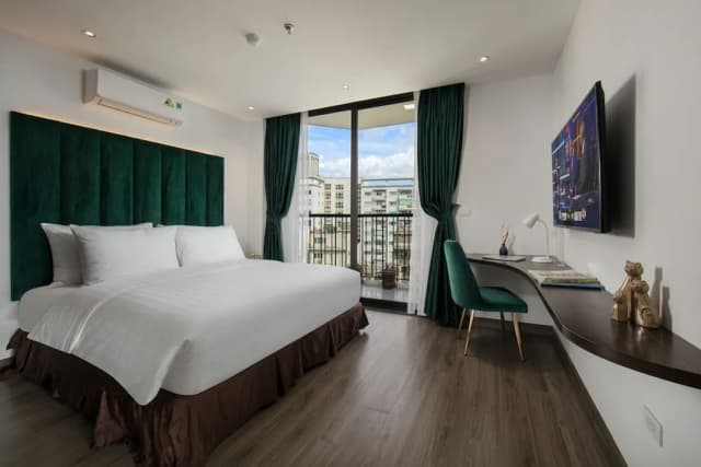 河內布魯姆酒店-家庭套房, 2 間臥室, 浴缸, 城市景-2