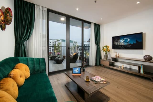 河內布魯姆酒店-家庭套房, 2 間臥室, 浴缸, 城市景-15