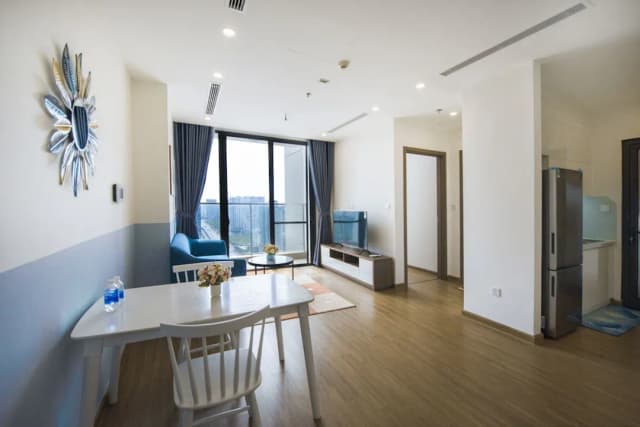 文之家天空湖辛迪公寓酒店-商務公寓, 1 間臥室, 城市景, 高層-9
