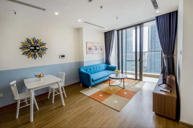 文之家天空湖辛迪公寓酒店-商務公寓, 1 間臥室, 城市景, 高層-1