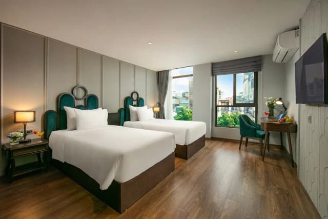 May De Ville Lakeside Hotel-尊贵双人房, 城市景观-3