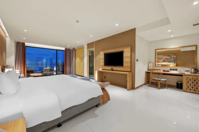 다낭 - 미카즈키 재패니즈 리조트 & 스파-프리미엄룸, 바다 전망 (Deluxe Onsen & Water Park Inclusive)-3