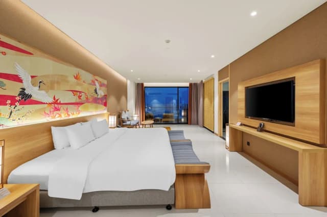 다낭 - 미카즈키 재패니즈 리조트 & 스파-프리미엄룸, 바다 전망 (Deluxe Onsen & Water Park Inclusive)-4