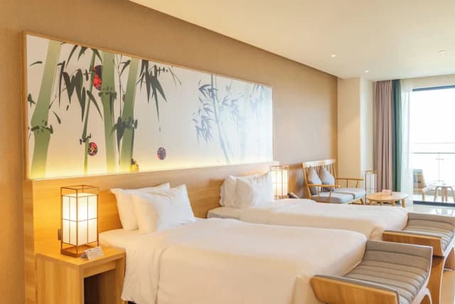 다낭 - 미카즈키 재패니즈 리조트 & 스파-프리미엄룸, 바다 전망 (Deluxe Onsen Water Park Inclusive)-7