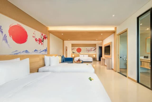 다낭 - 미카즈키 재패니즈 리조트 & 스파-패밀리룸, 바다 전망 (Onsen & Water Park Inclusive)-3