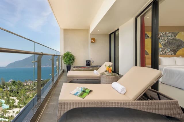 다낭 - 미카즈키 재패니즈 리조트 & 스파-이그제큐티브 스위트, 바다 전망-3