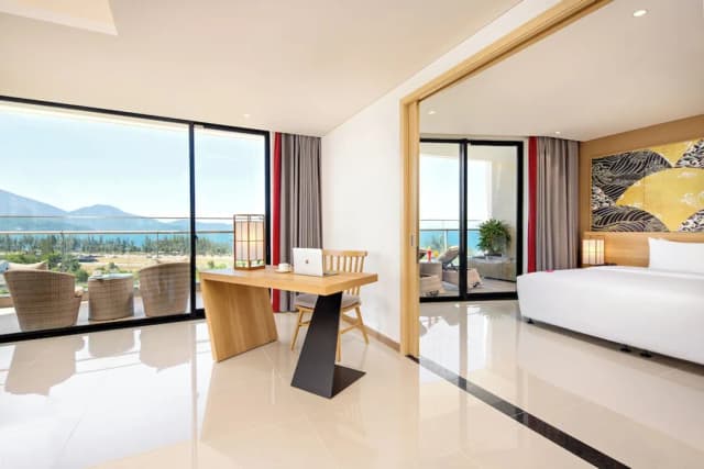 다낭 - 미카즈키 재패니즈 리조트 & 스파-이그제큐티브 스위트, 바다 전망-4