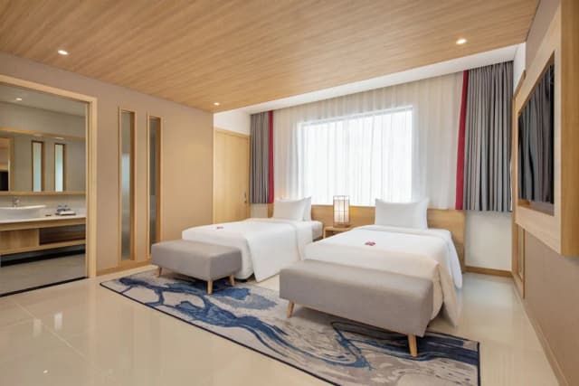 다낭 - 미카즈키 재패니즈 리조트 & 스파-이그제큐티브 스위트, 바다 전망 (Onsen & Water Park Inclusive)-10