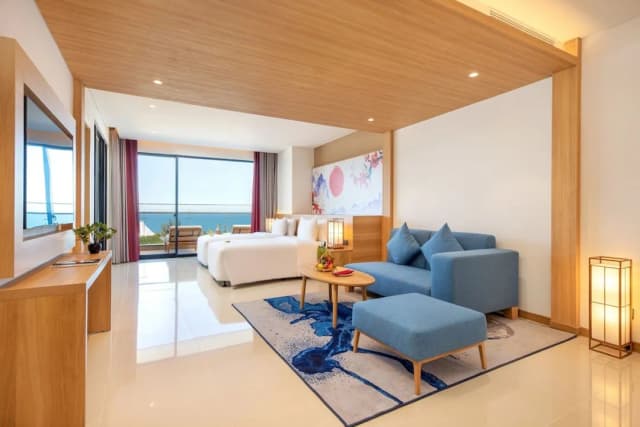 다낭 - 미카즈키 재패니즈 리조트 & 스파-패밀리룸, 바다 전망 (Premium Onsen & Water Park Inclusive,)-9