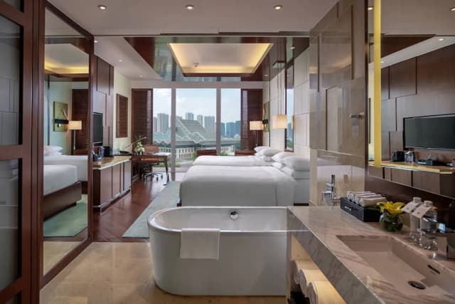 JW Marriott Hotel Hanoi-Executive Room, 2 Double Beds, Non Smoking, Lake View-1